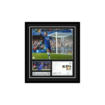 Three For Chelsea, Photo Celebrating A Goal With EM Certificate, Professionally Framed
