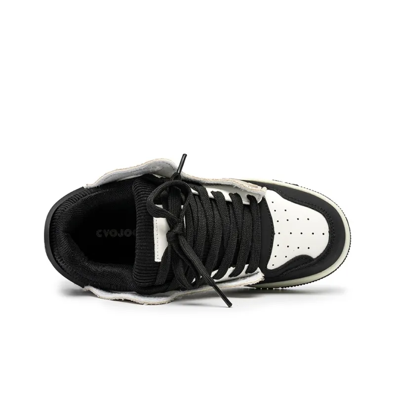 CVOJOO Gift Box Set, Puffy Shoes Low Top Skateboard Shoes Unisex Black-2