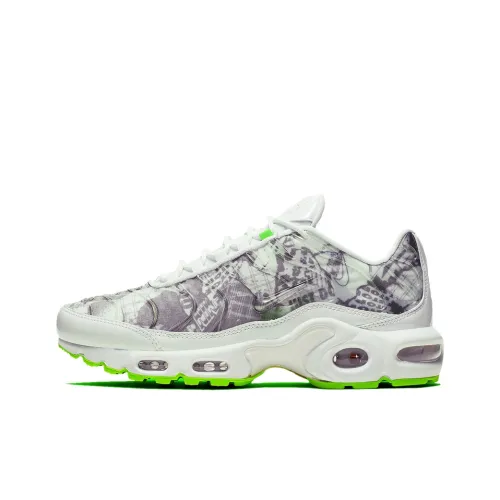 Nike Air Max Plus Running Shoes Women's Low-Top Ivory Gray/Beige