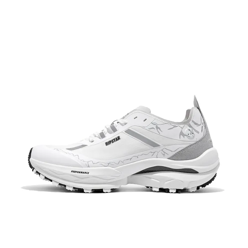 RIPSTAR Cushioning Coverage Impact Resistant Rebound Low Top Full Carbon Board Running Shoes Unisex Glacier-0