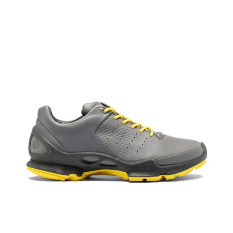 Ecco Biom C Abrasion-Resistant Low-Top Casual Running Shoes Men's Iron Gray/Gold-1