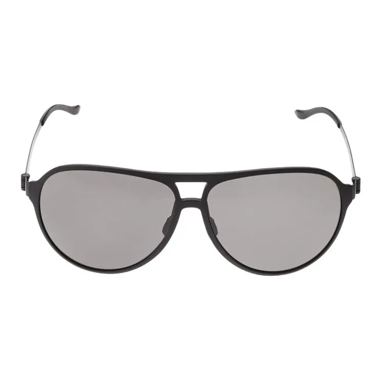Mercedes-Benz Plastic Metal Aviator Sunglasses Men's Black-3