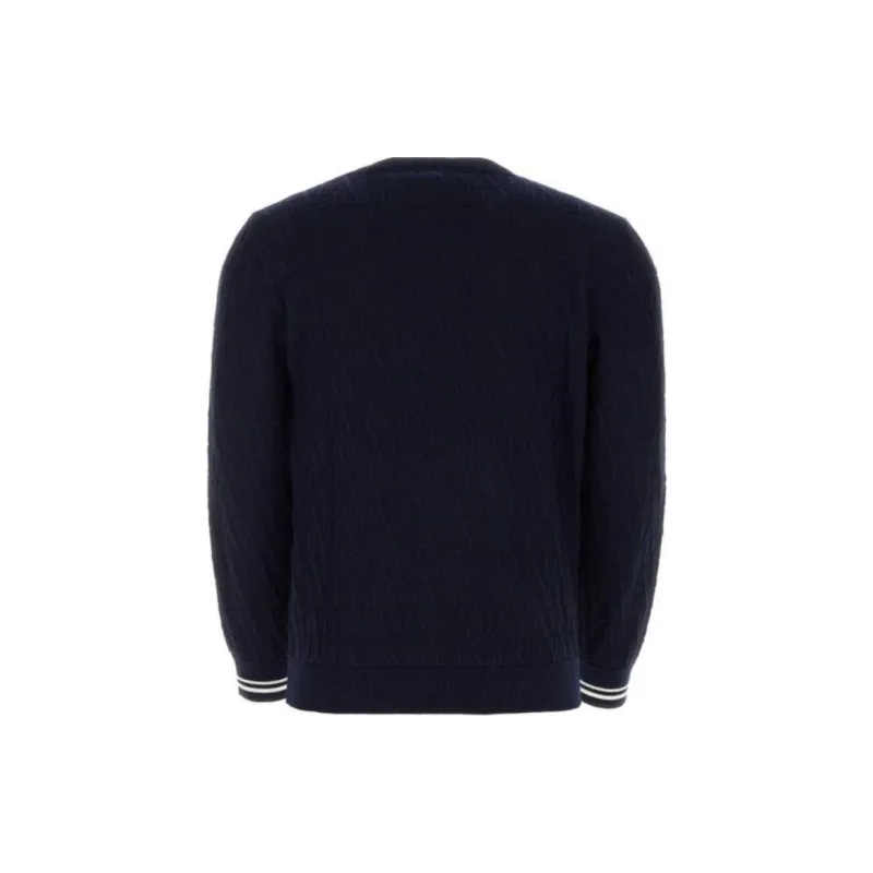 Valentino All Over Logo Patterned Crewneck Jumper-1