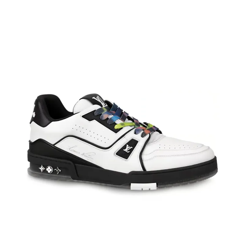 LOUIS VUITTON Lv Trainer Black White-1