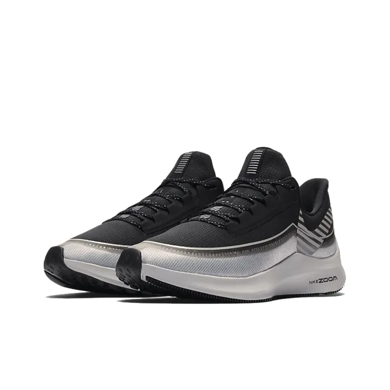 Nike Air Zoom Winflo 6 Shield 'Black Reflect Silver' Women's-2