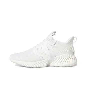 Adidas Alphabounce Instinct Running Shoes Unisex Low Top White