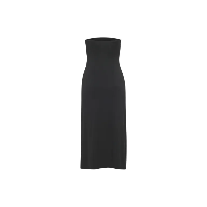 ARITZIA Wilfred New Corelli Midi Dress Sleeveless Dress Women's BLACK/Black-1