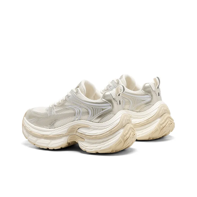 C°BANNER Low Top Chunky Sneakers Women's Champagne-3