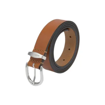 ISABEL MARANT Brand Logo Leather Belts Unisex Brown