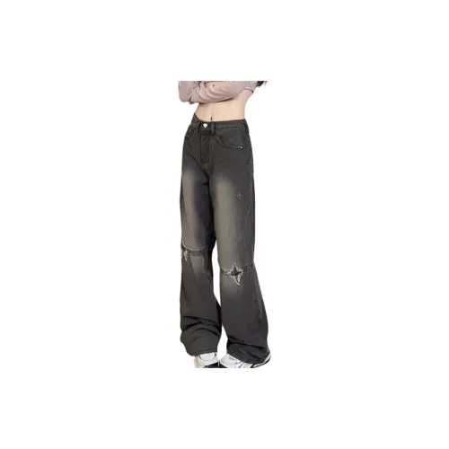 ASW ONLINE Jeans Women's Black Gray