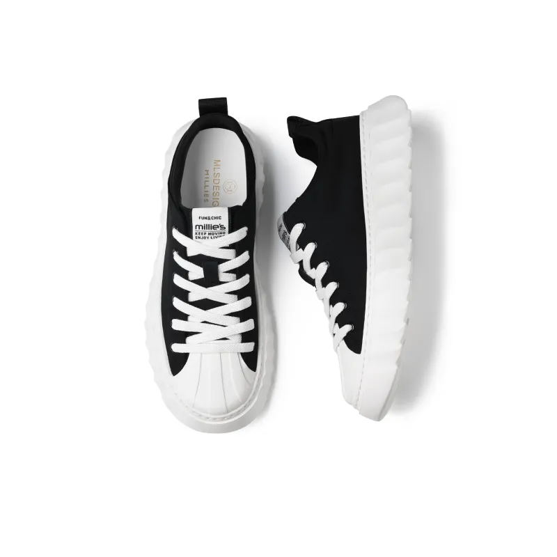 MILLIE'S Low Top Casual Shoes Men's Black-2