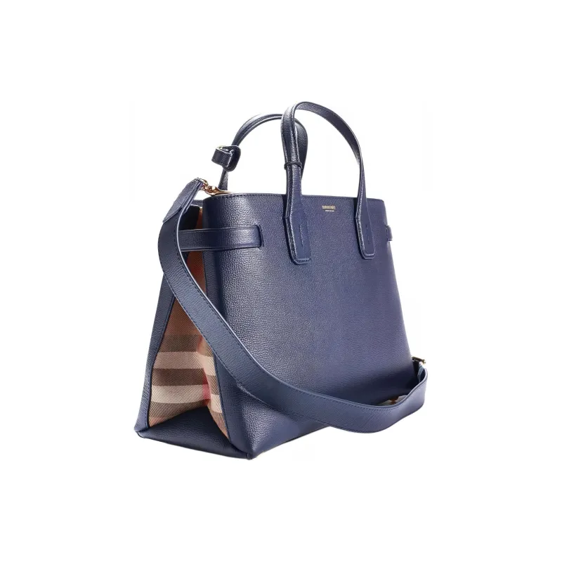 Burberry Cow Leather Crossbody Bag, Shoulder Bag, Handbag Women's Regency Blue-2