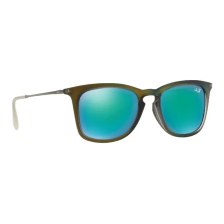 RayBan Subject To Official Website Butterfly Sunglasses Unisex Green-2