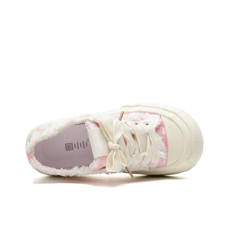 Circle Small Wear Resistant Breathable Height Increasing Coverage Low Top Casual Shoes Women's-18