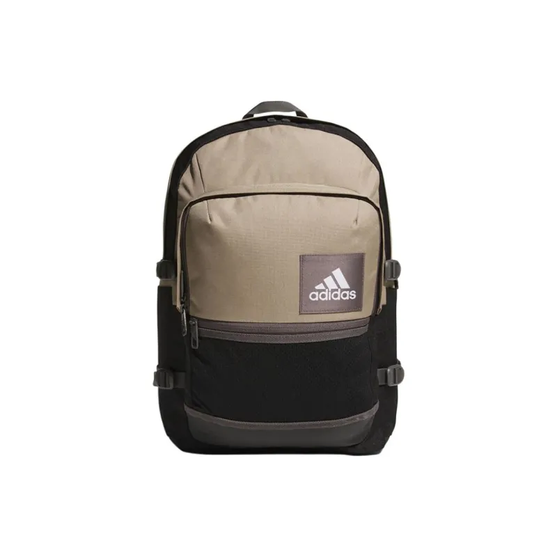 Adidas Polyester Backpack Medium Size Unisex Khaki & Black-0