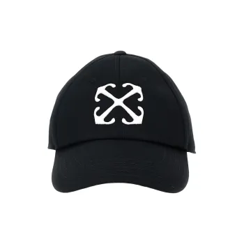 OFF-WHITE Logo-embroidered Cotton Cap