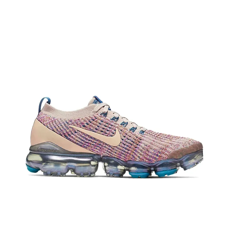 Nike Air VaporMax Flyknit 3 Desert Sand Vivid Purple (Women's)-1