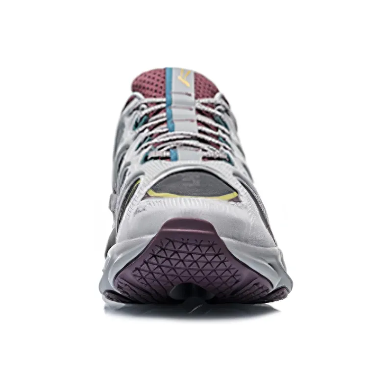 LiNing Arc ACE Men's NYFW Cushion Running Shoes - Gray/Purple/Blue-2