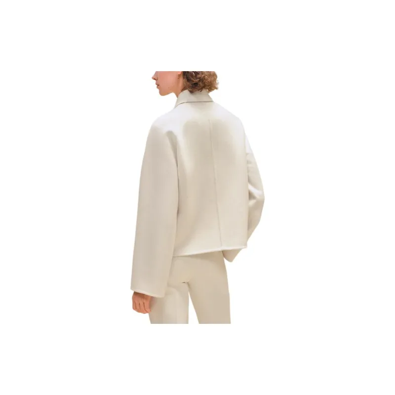 HERMES SS24 Jackets Coats Women's White-1