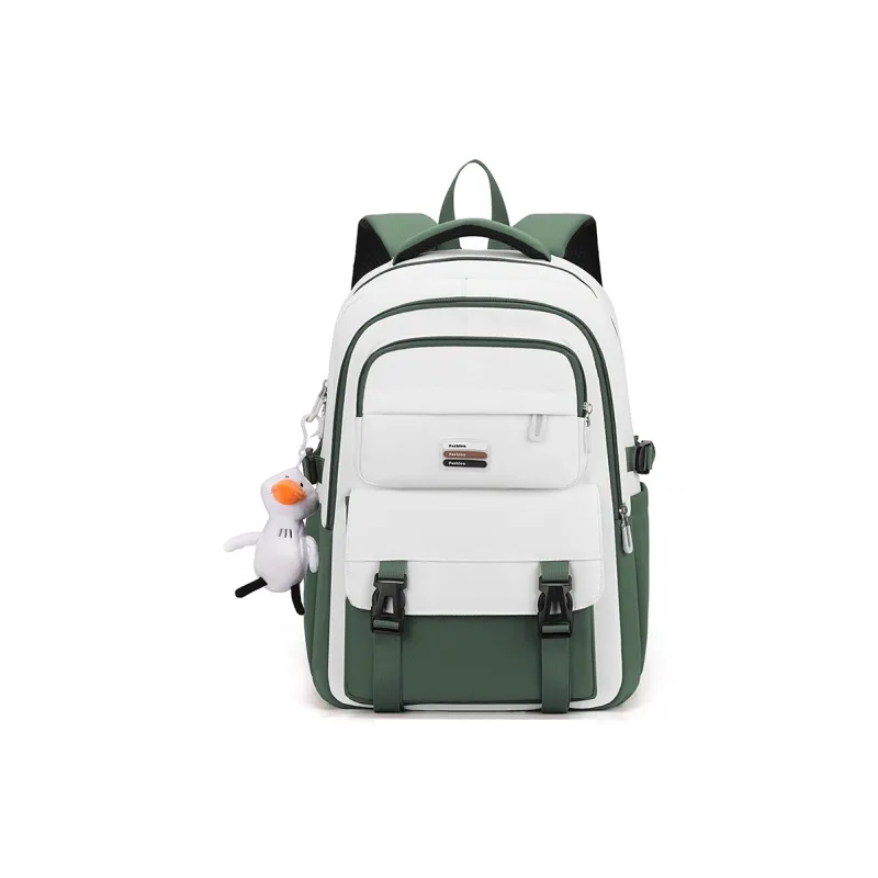 Venerable Brahma Nylon Backpack Women's Black/Burgundy/Khaki/Green-10