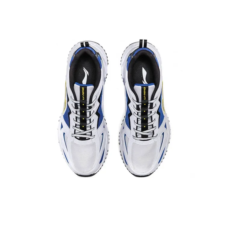 LiNing Storm 1 Cushioning, Slip Resistant, And Abrasion Resistant Low Top Running Shoes Men's Storm Blue-3