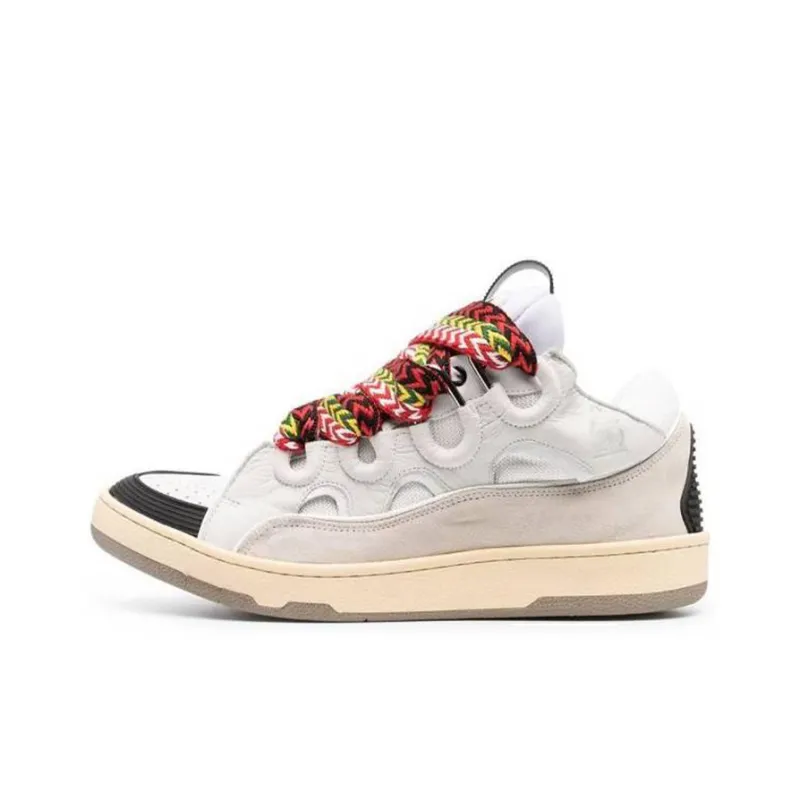 Lanvin Leather Curb Vintage White Multi-0