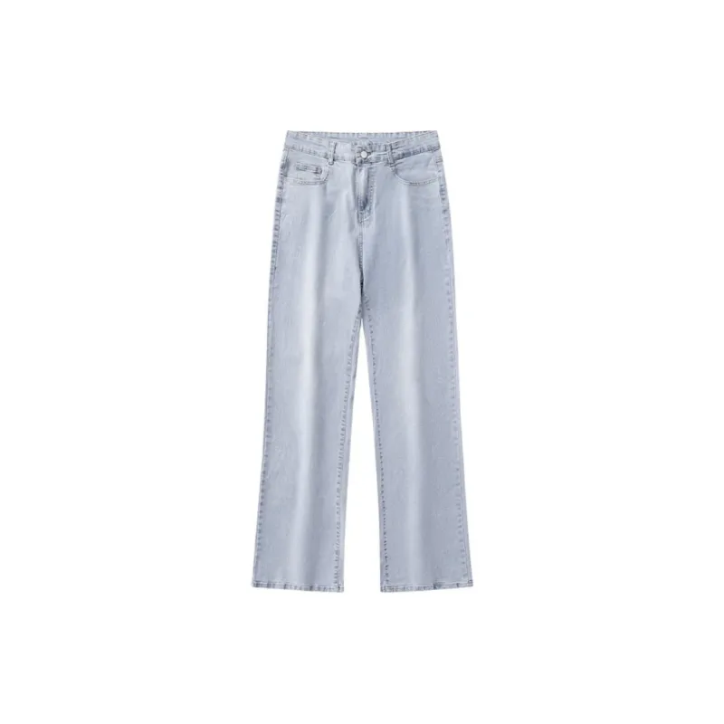 VIPGOOSE Jeans Unisex Classic Black-15