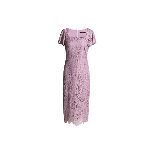 ROEYSHOUSE Short-Sleeved Dresses Women's Pink Purple