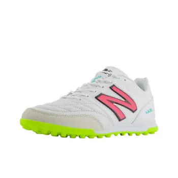 New Balance 442 V2 Team TF Rubber Broken Studs Anti Slip Wear Resistant Soccer Shoes Men's White
