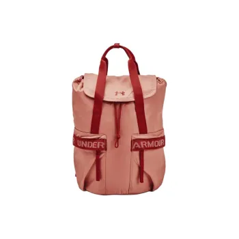 Under Armour Nylon Backpack Regular Women's Red & Orange