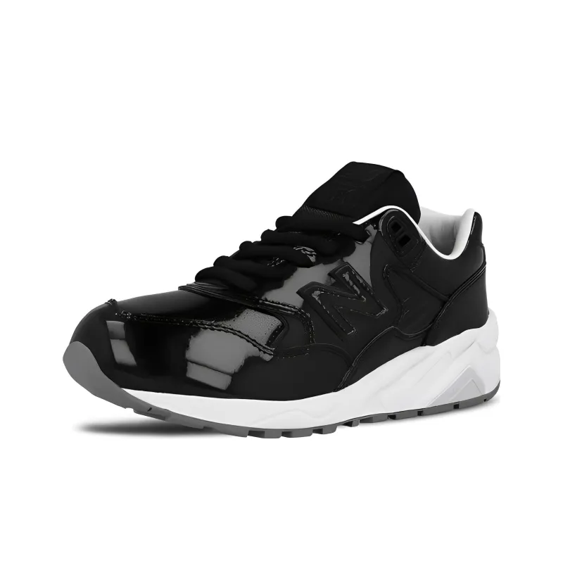 New Balance 580 Black Patent Leather Women's-2