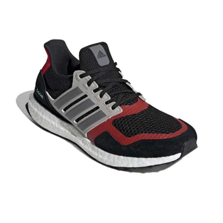Adidas Ultra Boost S&L Black Grey Power Red-2