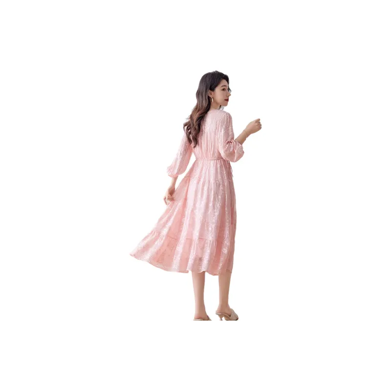 To The West Long Sleeved Dresses Women's-1