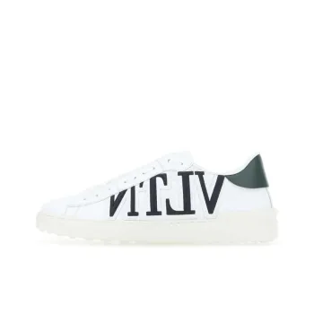 Valentino Open Stylish Skateboarding Shoes Men's White Green Black