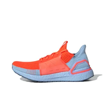 Adidas Ultra Boost 19 Solar Red Glow Blue