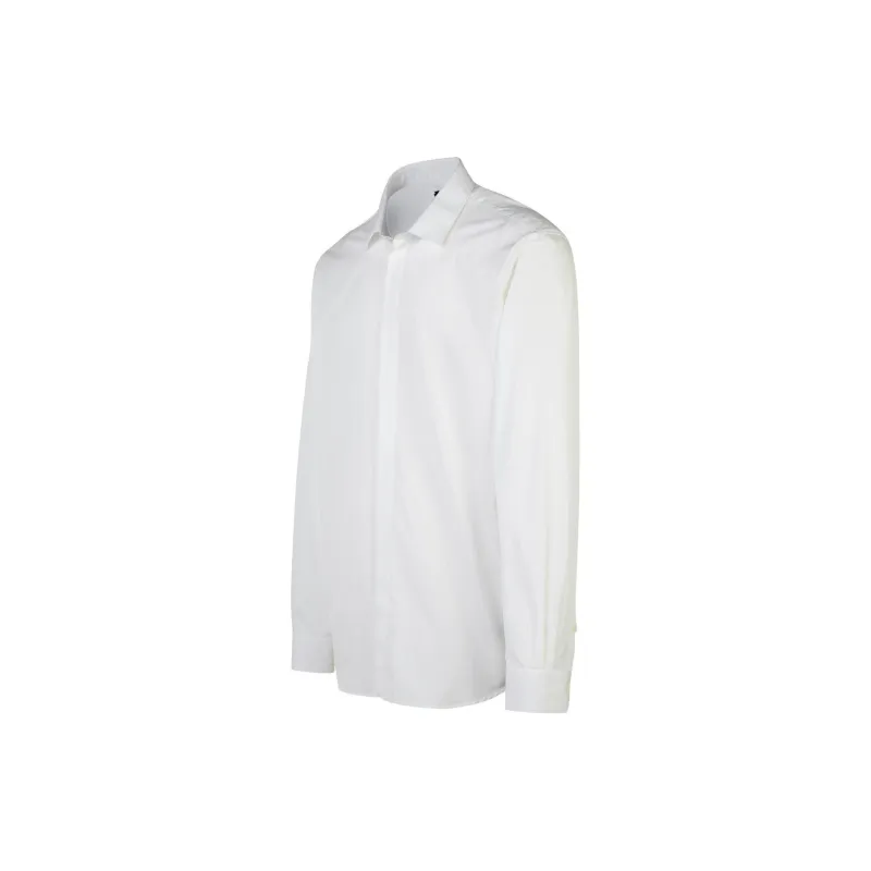 BALMAIN Collared Long Sleeve Shirt-2