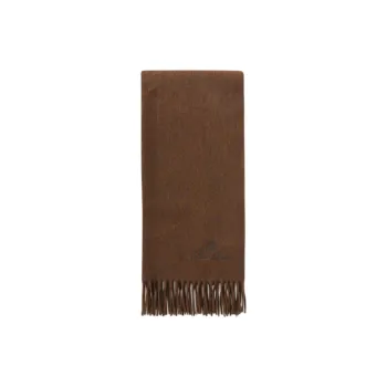 Loro Piana Cashmere Knit Scarves Women's Pine Tree Color