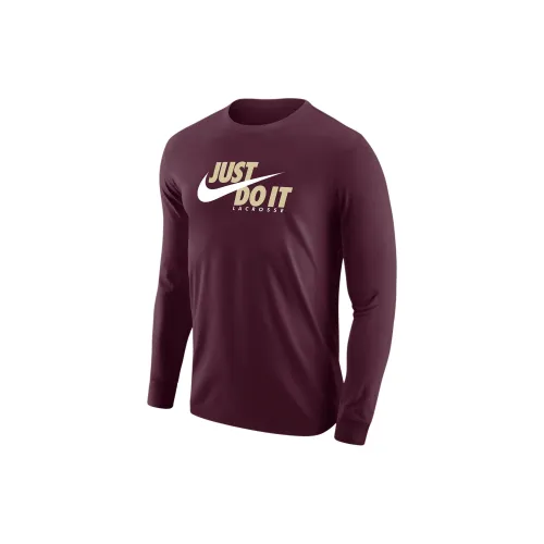 Nike T-Shirts Men Deep Chestnut