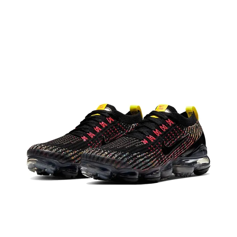 Nike Air VaporMax Flyknit 3 Black Multi Color Women's-2