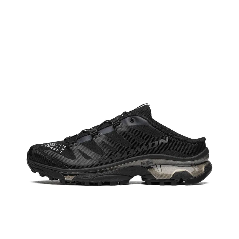 MM6 Maison Margiela x SALOMON XT 4 Mule Low Top Casual Shoes Unisex Black-0