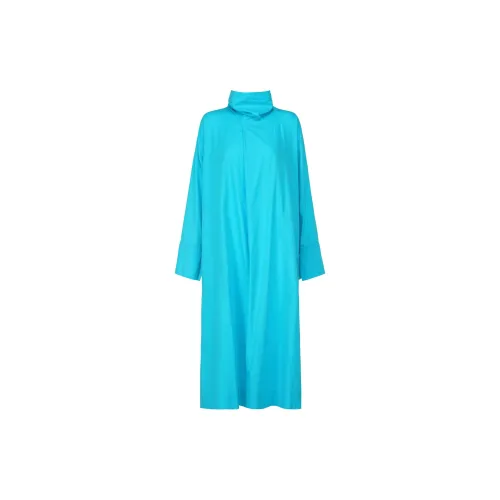 ISSEY MIYAKE Long-Sleeved Dresses Women's Sky Blue