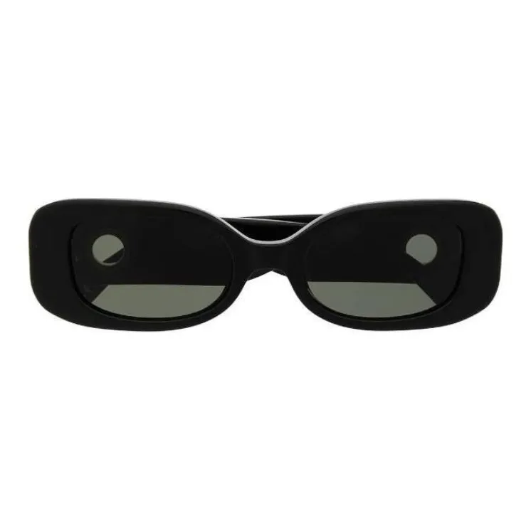 Linda Farrow Lola Rectangular Frame Sunglasses-4