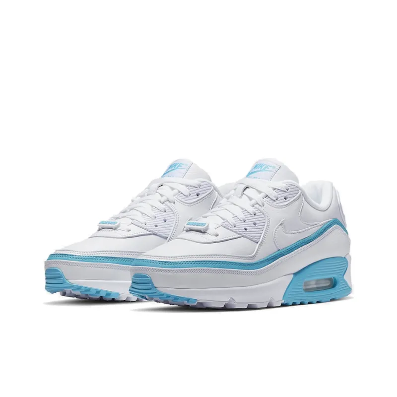 Nike Air Max 90 Undefeated White Blue Fury-2