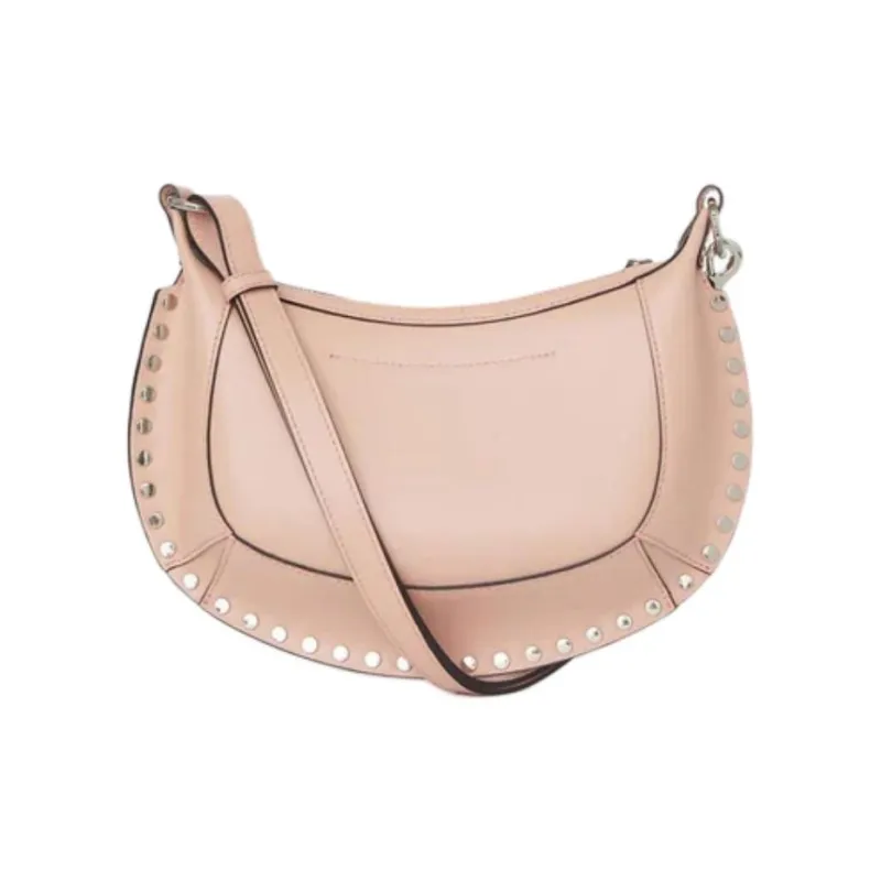 ISABEL MARANT Oskan Moon Stud Detailed Shoulder Bag-2