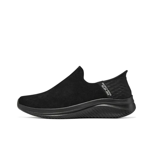 Skechers Ultra Flex 3.0 Hands Free Slip Ins Slip Resistant Low Top Casual Shoes Men's Black
