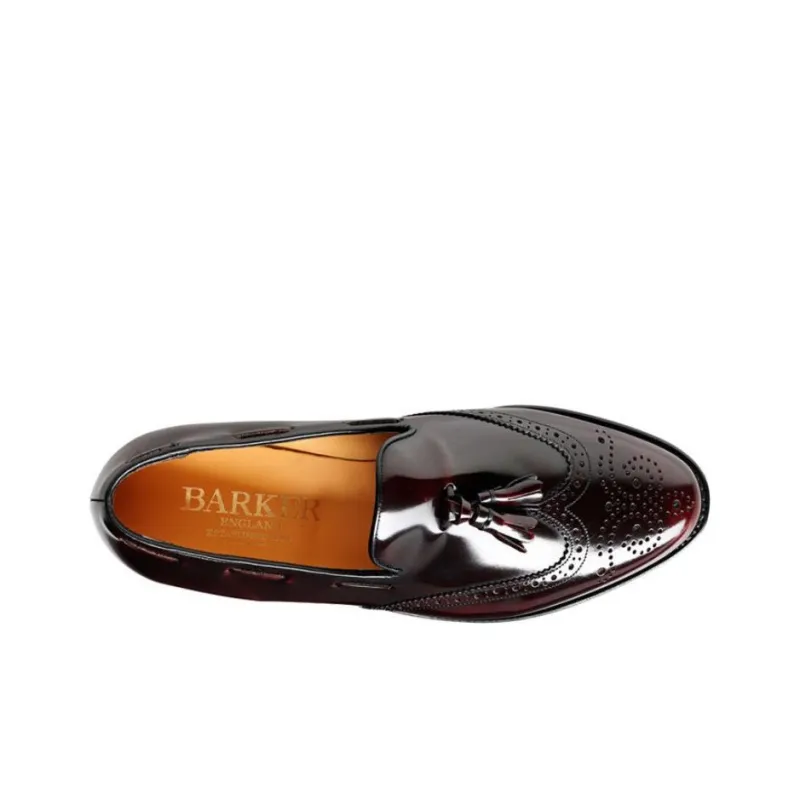 BARKER Clive Loafers Men's Burgundy-3