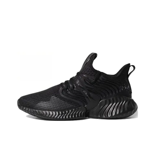 Adidas Alphabounce Instinct Running Shoes Unisex Low-Top Black