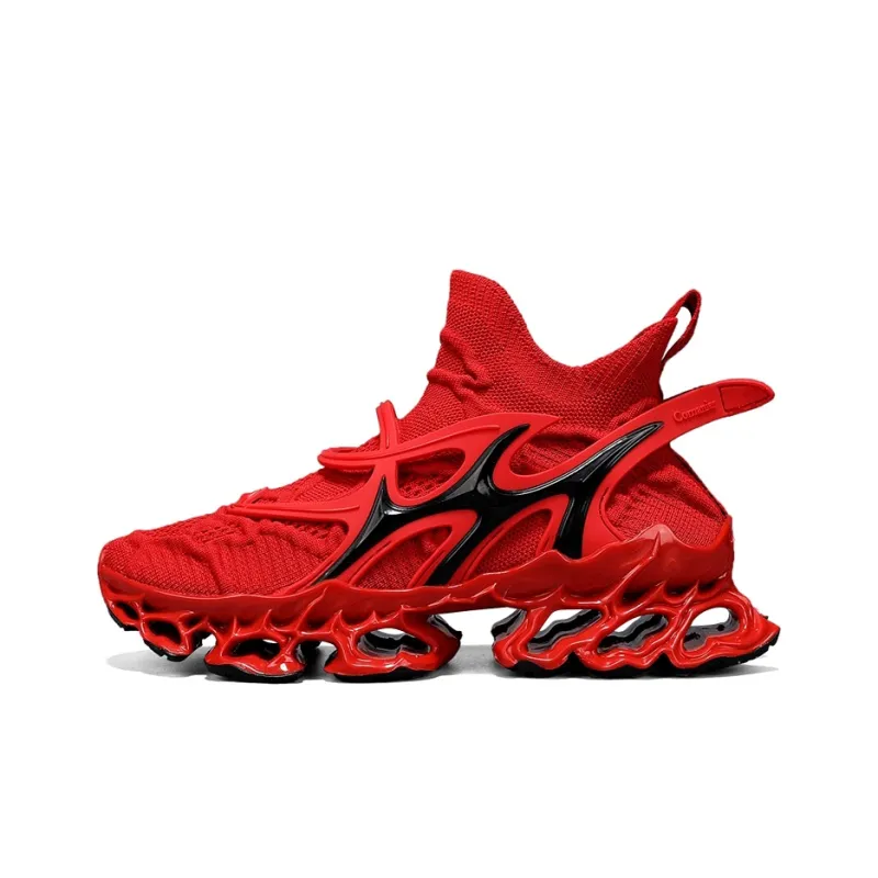 Comanier Cushioning And Breathable Mid Top Casual City Commute Sprint Long Distance Running Shoes Unisex-26