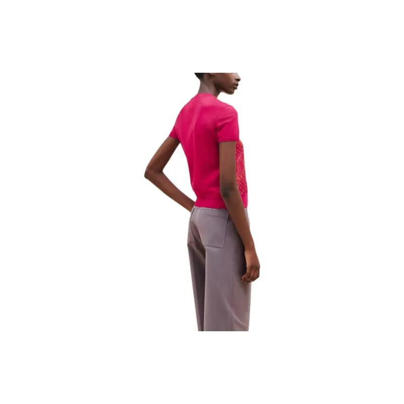 HERMES FW24 Sweater Women's Pink-1