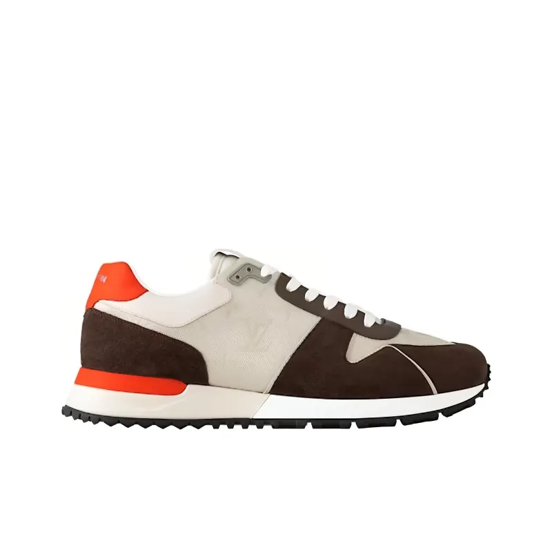 LOUIS VUITTON Run Away Low Top Casual Shoes Men's Mocha-1